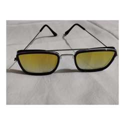 RFS SUNGLASSESS Retro Square Sunglasses (For Men &Women, Yellow)